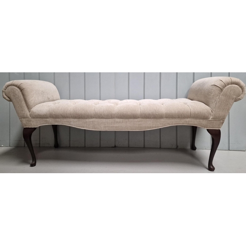 21 - A beautifully crafted, contemporary window bench, with complimenting cushions. Dimensions(cm) H66, L... 