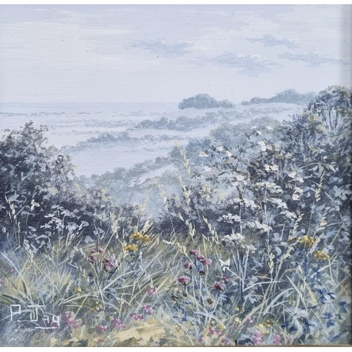 274 - Three original scenic paintings, in various mediums, all by collectible British artists. To include ... 