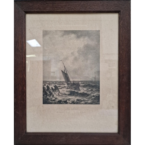 335 - After Wilhelm Ferdinand Xylander (Danish 1840-1913), a framed lithograph entitled 'The Pilot', origi... 