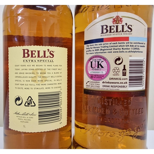 193 - Two unopened 1L bottles of 'Bell's' blended Scotch whisky. To include a special edition 'Help for He... 