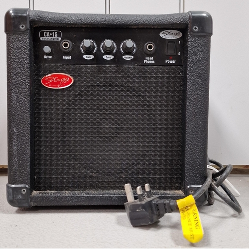 532 - A 'Stagg' guitar amplifier, model no. CA-15. PAT test pass & functionality test indicates in working... 