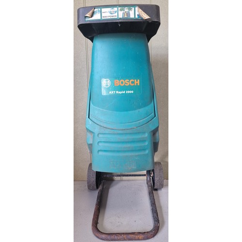 514 - A Bosch garden shredder, model no.AX Rapid 2000. PAT Test pass & functionality test indicates in wor... 