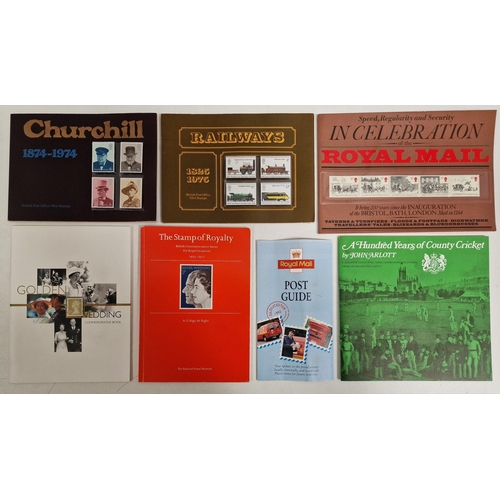 688 - A collection of Royal Mail stamp albums, booklets & souvenir packs.