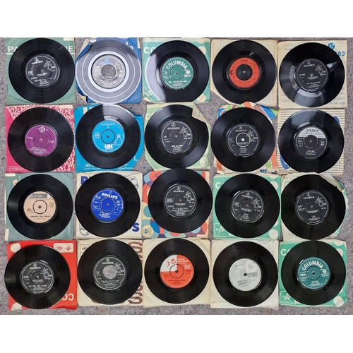 994 - A collection of approximately 101 vinyl singles from 1950's & 60's.