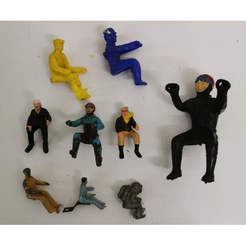 786 - A selection of approximately twenty-six plastic figures, from various vintage manufacturers & toy se... 