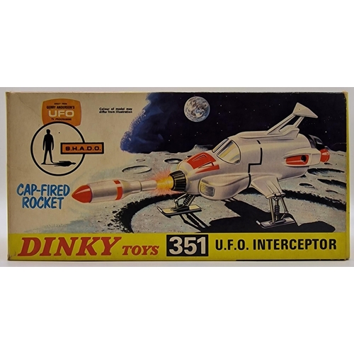 862 - An original, boxed 'Dinky - UFO Interceptor', model no. 351.