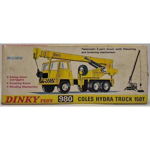 864 - An original, boxed 'Dinky - Coles Hydra Truck 150T', model no. 980.