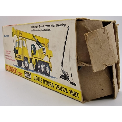 864 - An original, boxed 'Dinky - Coles Hydra Truck 150T', model no. 980.