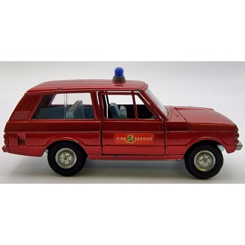 865 - A duo of original, boxed 'Dinky models - Fire Chief's Car & Police Patrol Range Rover', model no's 1... 