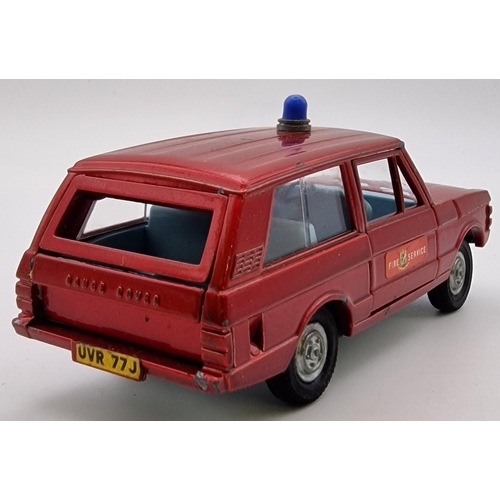 865 - A duo of original, boxed 'Dinky models - Fire Chief's Car & Police Patrol Range Rover', model no's 1... 