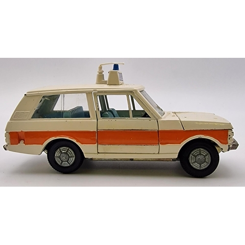 865 - A duo of original, boxed 'Dinky models - Fire Chief's Car & Police Patrol Range Rover', model no's 1... 