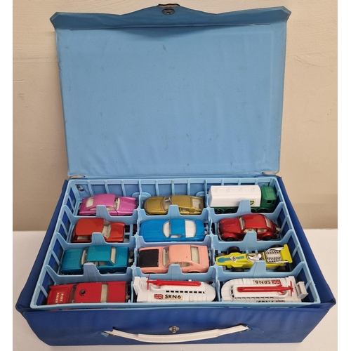 868 - A vintage 'Matchbox Superfast' carrycase, with 24 matchbox cars.