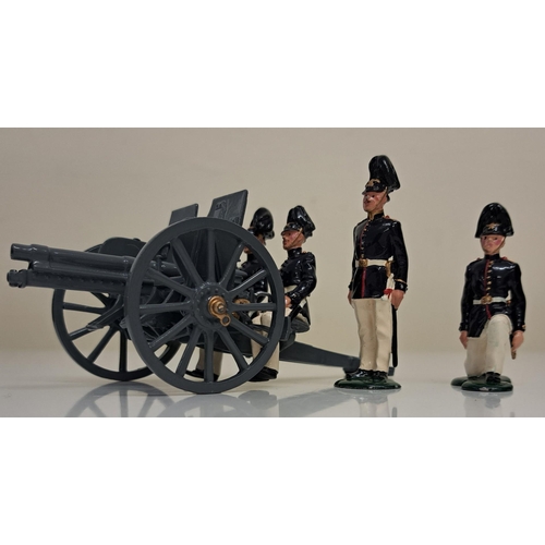 895 - A mint & boxed, limited-edition set by W.Britain - Premier Series German 7.7 Gun with Review Order D... 