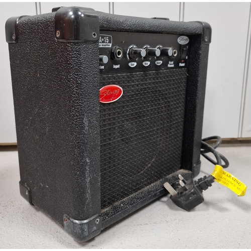 532 - A 'Stagg' guitar amplifier, model no. CA-15. PAT test pass & functionality test indicates in working... 