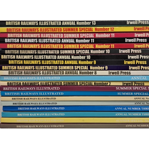 715 - A collection of twenty 'British Railways Illustrated' annuals/summer specials.