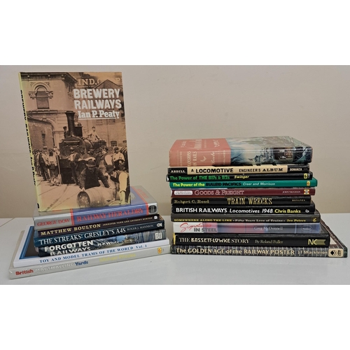 729 - A collection of 18 railway & tram reference books.