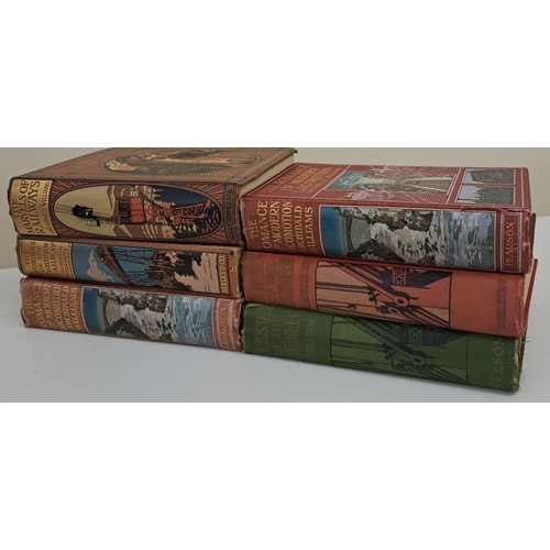 731 - A collection of six, early 20th century editions, of railway related books, by Archibald Williams. T... 