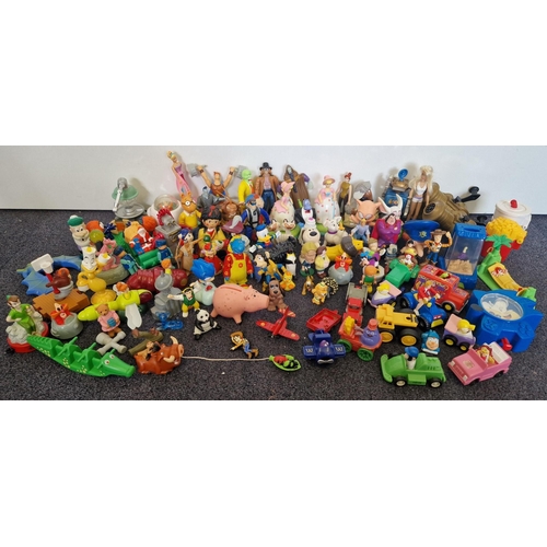 756 - A large collection of over seventy-five (mostly) McDonalds & Burger King Toys.