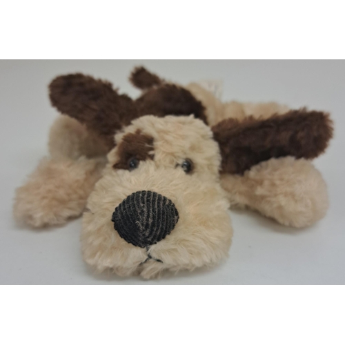 764 - A mixed lot of three collectible items. To include a 'Gund' teddy bear (height 15cm), 'Russ' dog (le... 