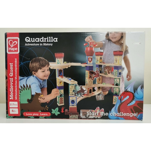 771 - A Medieval Quest 'Quadrilla - Adventure in History' boxed set, by 'Hape'.