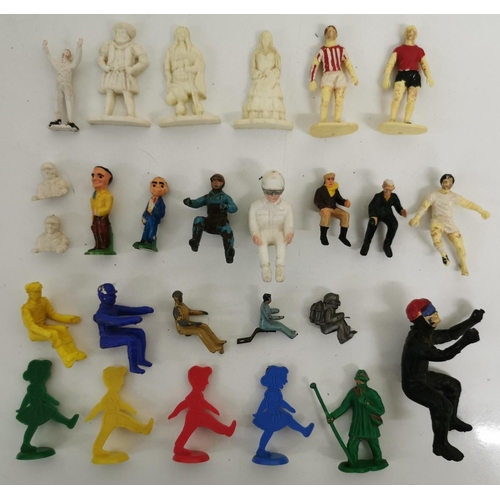 786 - A selection of approximately twenty-six plastic figures, from various vintage manufacturers & toy se... 