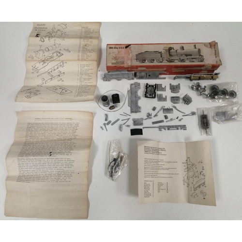 812 - A boxed, unassembled 'N & KC Keyser Ltd' GWR 32xx 4-4-0 Earl (Dukedog) model kit. Complete with asse... 