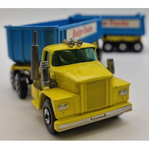 867 - An original, boxed 'Matchbox Super Kings -  Dodge Tractor with Twin Tippers', model no. K-16.