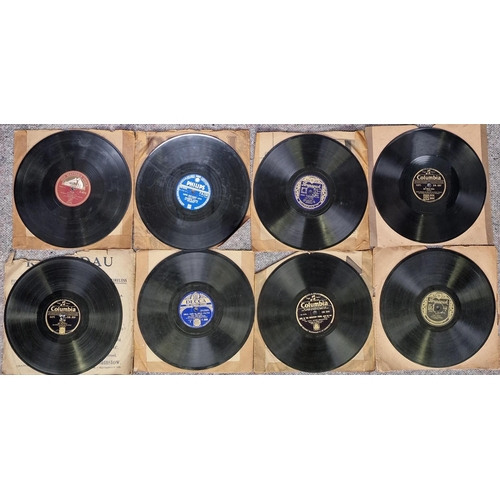 993 - A collection of twenty-three vinyl 78's, classical genre mostly.