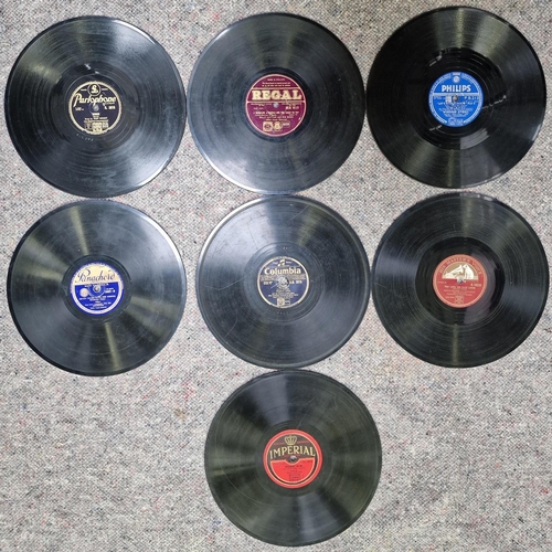 993 - A collection of twenty-three vinyl 78's, classical genre mostly.