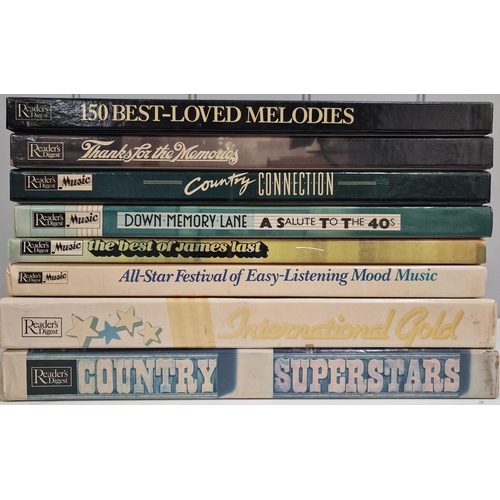 5002 - A collection of easy-listening vinyl albums & music sheets. To include 8 Readers Digest box sets, 13... 