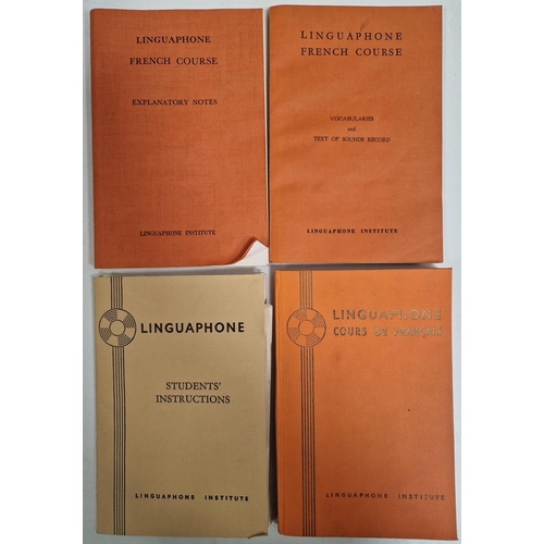 5006 - A vintage, vinyl albums, French Linguaphone course.