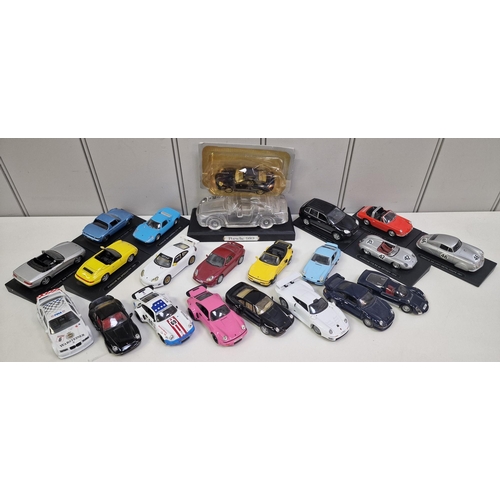 3753 - A collection (appears complete) of 52 DeAgostini Porsche models, with associated magazines (in binde... 