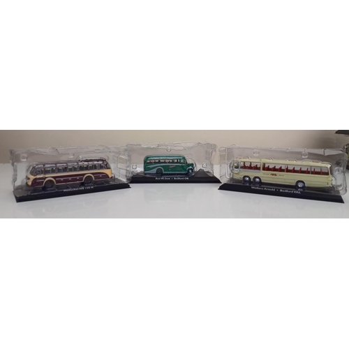 3776 - A collection of ten Atlas Editions buses & coaches. To include model no's 4642 - 101/102/103/104/105... 