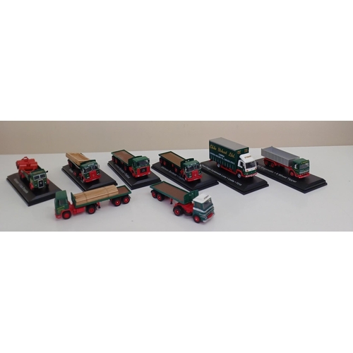 3782 - A collection of eight boxed, 1:76 scale Atlas Editions 'Eddie Stobart' models. To include model no's... 