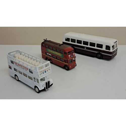 3800 - A collection of four boxed Corgi Classics coaches & buses (model no's Q949-22/Q949-25/97100/97635), ... 