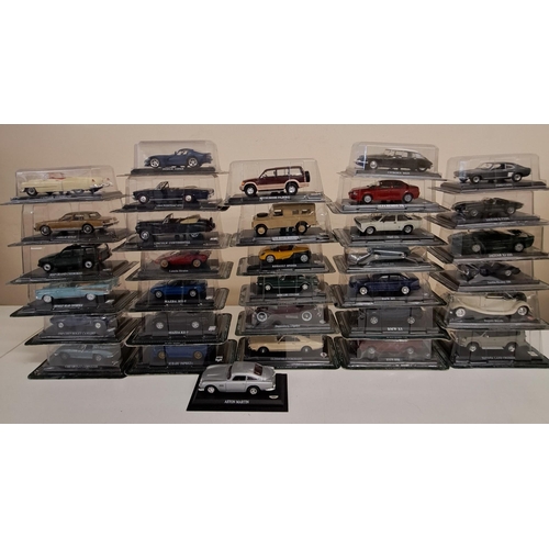 3802 - A collection of sixty-nine model cars from the Del Prado Ultimate Car Collection.