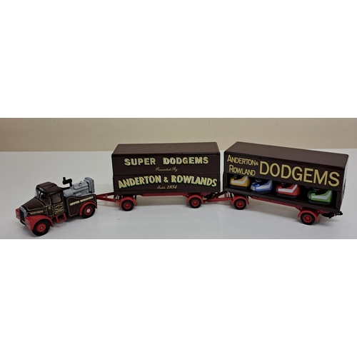 3804 - A collection of nine, unboxed Corgi Anderton & Rowlands circus vehicles, from the 'Showmans' range.