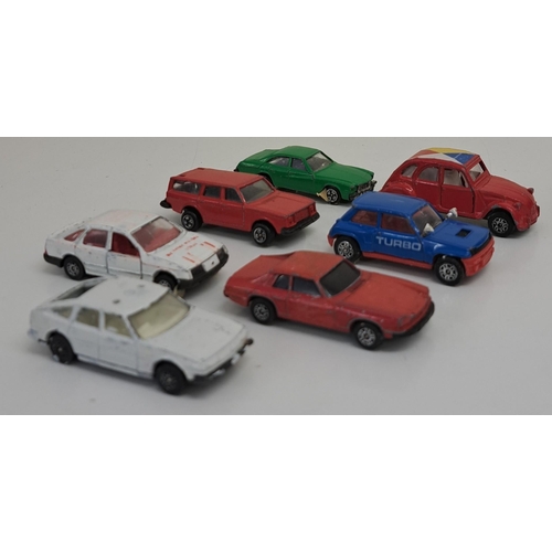 3809 - A collection of fifteen playworn diecast vehicles, mostly Corgi Classics & Juniors.