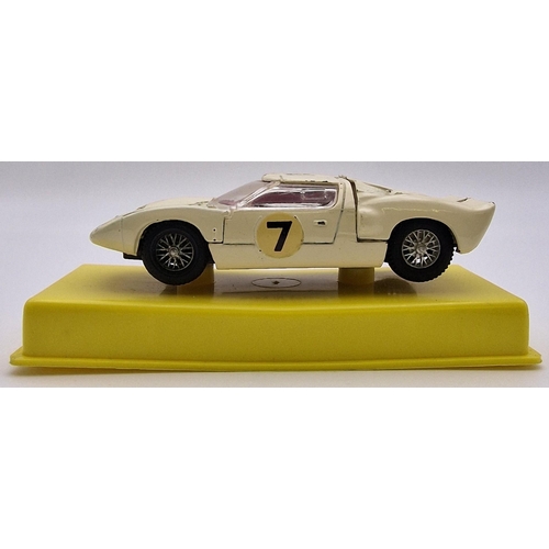 3818 - An early Dinky Ford GT, in box but without cardboard inner. Model no.215.