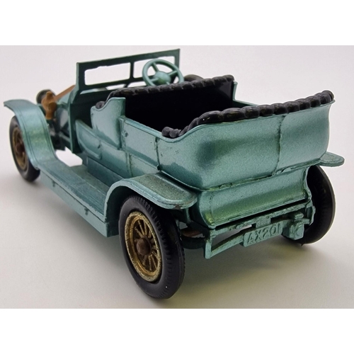 3826 - An early boxed, Matchbox Models of Yesteryear Rolls-Royce Silver Ghost, in metallic green. Model no.... 