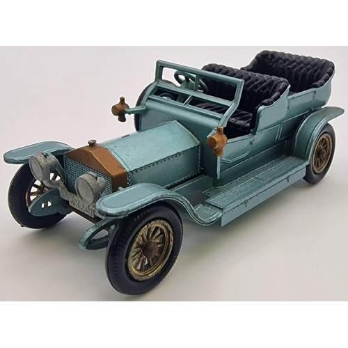 3826 - An early boxed, Matchbox Models of Yesteryear Rolls-Royce Silver Ghost, in metallic green. Model no.... 