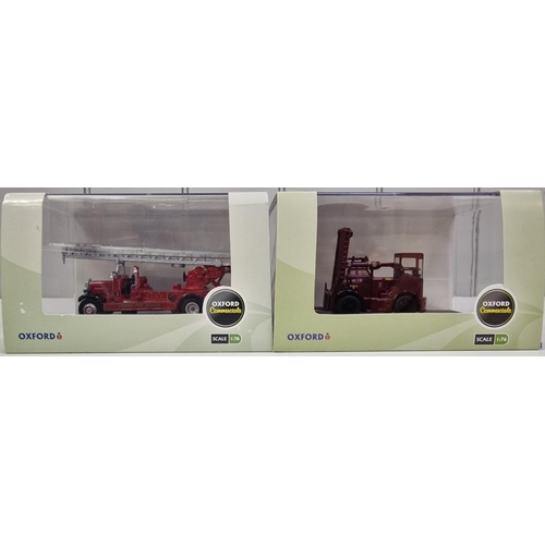 3832 - A collection of six boxed/as new, 1:76 scale Oxford Diecast commercial model vehicles.