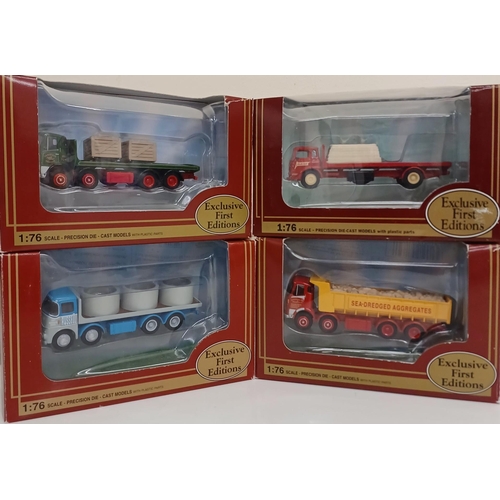 3839 - A collection of four boxed, 1:76 scale EFE commercial vehicles. To include model no's 21901/33502/34... 