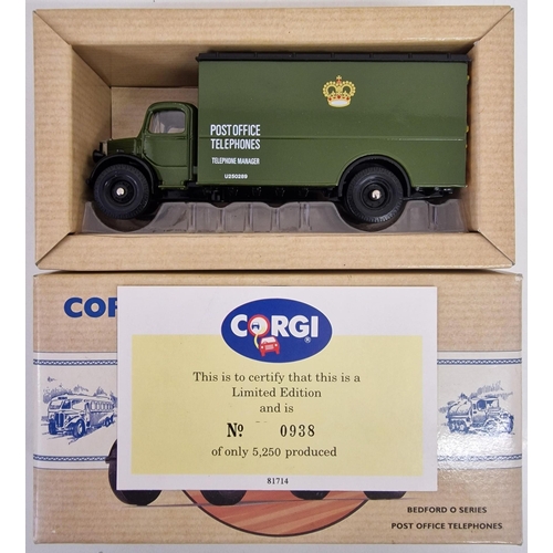 3845 - A pair of Corgi Classics, 1:50 scale limited edition commercial vehicles. To include model no's 9712... 