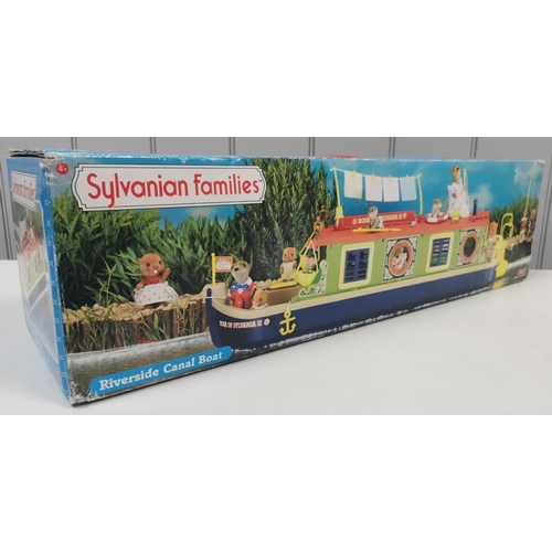 4393 - Sylvanian Families Riverside Canal Boat.  Manufacturer/Model No: Flair 4358.  Unchecked for complete... 