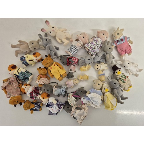 4422 - A collection of approximately 30 unboxed Sylvanian Family figures, many with accessories. To include... 