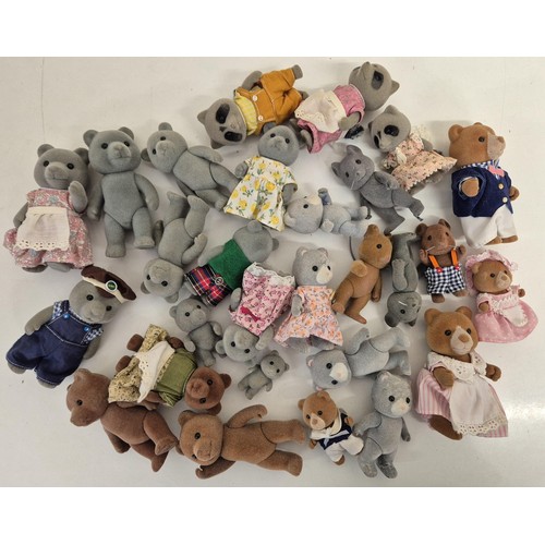 4430 - A collection of approximately 30 unboxed Sylvanian Family figures. To include bears, cats, racoons, ... 