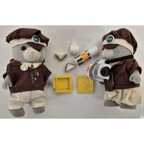 4435 - A collection of approximately 60 unboxed Sylvanian Family figures, many with accessories. To include... 