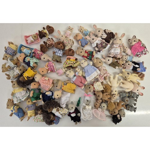 4436 - A collection of approximately 50 unboxed Sylvanian Family figures, many with accessories. To include... 