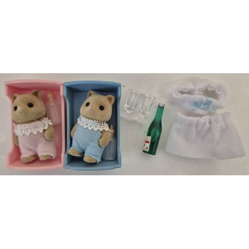 4436 - A collection of approximately 50 unboxed Sylvanian Family figures, many with accessories. To include... 